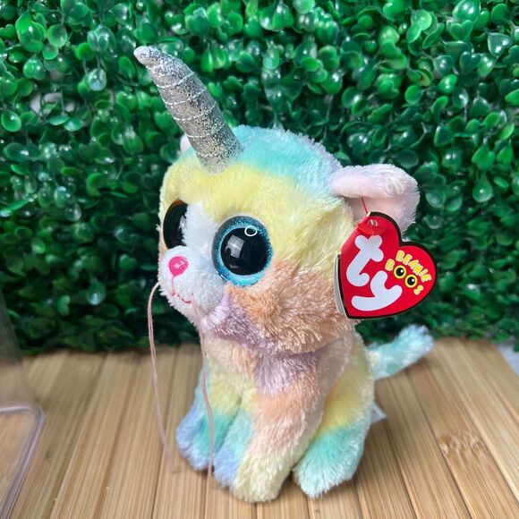 NWT Lot 10 Beanie Boos Percy Jamal Darlin Bamboo Magic Heather Owlette Chickie - Picture 9 of 11